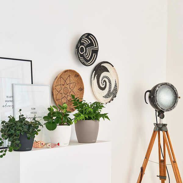 LECHUZA Pflanzgef&auml;&szlig; CLASSICO Color 18 ALL-IN-ONE Schiefergrau