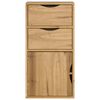 vidaXL Beistellschrank mit Schubladen ODDA 40x24x79 cm Massivholz Kiefer