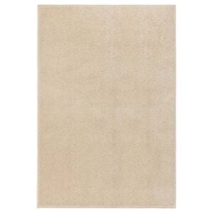vidaXL Teppich Kurzflor 160x230 cm Beige