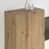 vidaXL TV-Wandschrank Artisan-Eiche 59,5 x 31 x 100 cm Holzwerkstoff