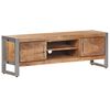 vidaXL TV-Schrank 120x30x40 cm Raues Mangoholz