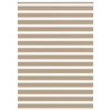 vidaXL Doppelrollo Sandbraun 160x230 cm Stoffbreite 155,9 cm Polyester