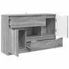vidaXL Sideboard Graues Sonoma 100 x 30 x 65,6 Holzwerkstoff