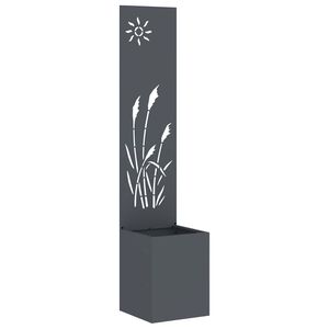 vidaXL Garten Sichtschutz-Leinwand Anthrazit 32 x 32 x 150 cm
