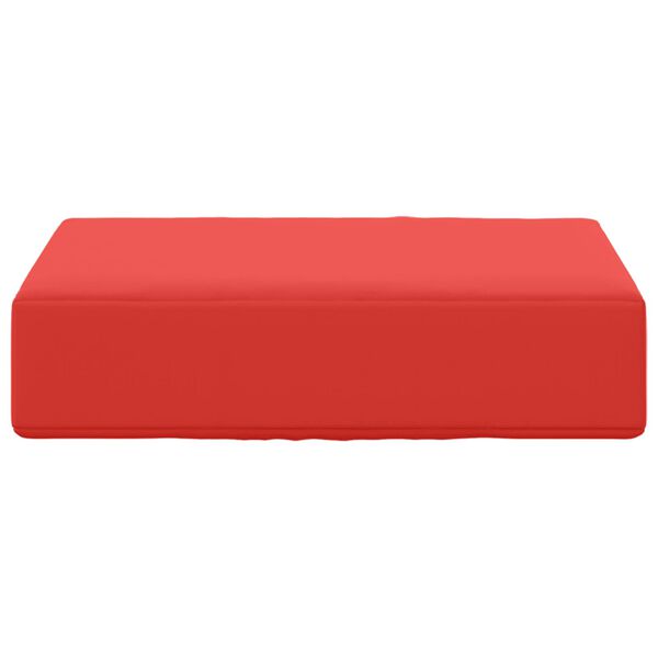 vidaXL Sitzkissen f&uuml;r Outdoor Rot 40 x 40 x 8 cm 100 % Polyester
