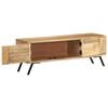 vidaXL TV-Schrank 110x30x40 cm Mango Massivholz