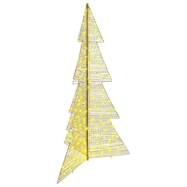 vidaXL Weihnachtsbaum mit 240 LEDs Warmes Weiß 180 cm Haustier