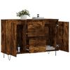 vidaXL Sideboard Räuchereiche 101,5x35x70 cm Holzwerkstoff