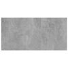 vidaXL Bücherregal-Bretter 8 Stk. Betongrau 80x30x1,5 cm Holzwerkstoff