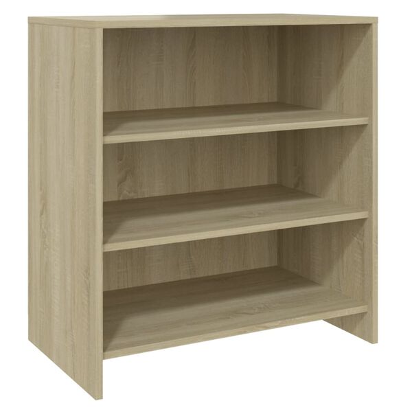 vidaXL 2-tlg. Sideboard Sonoma-Eiche Holzwerkstoff