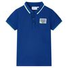 vidaXL Kinder-Poloshirt Dunkelblau 140