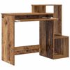 vidaXL Tisch mit Regal Altholz 106 x 40 x 88,5 cm Holzwerkstoff