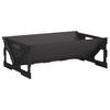 vidaXL Feuerstelle Schwarz 60 x 40 x 20 cm Stahl