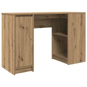 vidaXL Schreibtisch Artisan-Eiche 120x42x76 cm Holzwerkstoff