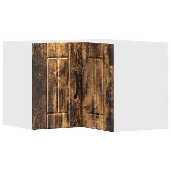 vidaXL K&uuml;chenschrank Ger&auml;ucherte Eiche 57 x 57 x 40 cm Holzwerkstoff