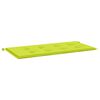 vidaXL Gartenbank-Auflage Hellgr&uuml;n 120x50x4 cm Oxford-Gewebe