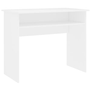 vidaXL Schreibtisch Wei&szlig; 90x50x74 cm Holzwerkstoff