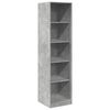vidaXL Kleiderschrank Betongrau 50x50x200 cm Holzwerkstoff