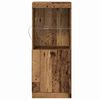 vidaXL LED-Sideboard Altholz 41 x 37 x 100 cm Holzwerkstoff