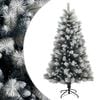 vidaXL K&uuml;nstlicher klappbarer Weihnachtsbaum 120 cm PVC und Metall