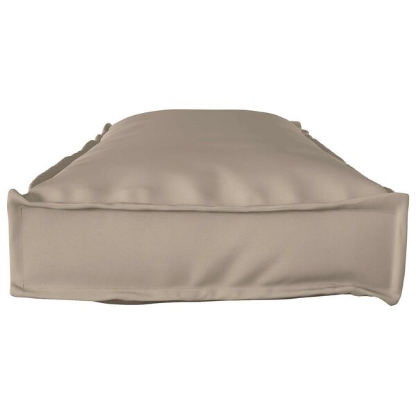 vidaXL Kissen Taupe 120 x 40 x 8 cm Oxford-Stoff