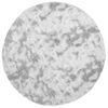 vidaXL Teppich Shaggy Hochflor NAVARRA Silbergrau 120x120 cm Polyester