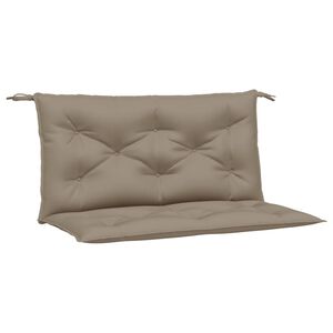 vidaXL Gartenbank-Auflagen 2 Stk. Taupe 100x50x7 cm Oxford-Gewebe