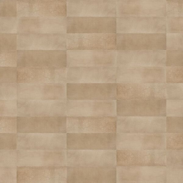 WallArt Leder-Wandpaneele Salisbury 16 Stk. Sand-Beige