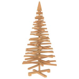vidaXL Holz Weihnachtsbaum KOTKA 120 cm Massives Kiefernholz