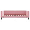 vidaXL Tagesbett mit Matratze Rosa 100x200 cm Samt