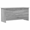 vidaXL Aufbewahrungstruhe Grau Sonoma 100 x 40 x 50 cm Holzwerkstoff