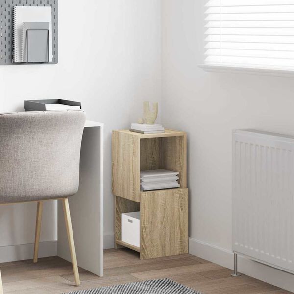 vidaXL Eckschrank Sonoma-Eiche 30,5x30x65cm Holzwerkstoff