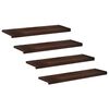 vidaXL Treppenstufen 4 stk. 100 x 30 x 2 cm Dunkelbraun