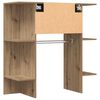 vidaXL Flurschrank Artisan-Eiche 97,5x37x99 cm Holzwerkstoff