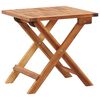 vidaXL Garten-Couchtisch Klappbar 40x40x40 cm Massivholz Akazie