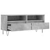 vidaXL TV-Schrank Betongrau 100x34,5x44,5 cm Holzwerkstoff