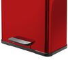 Hailo Tretm&uuml;lleimer Oko Duo Plus Gr&ouml;&szlig;e L 17L + 9L Rot 0630-240