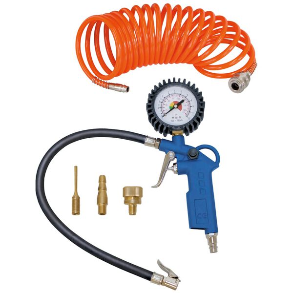 Scheppach 5 tlg. Druckluftwerkzeug-Set