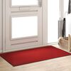 vidaXL Fußmatte Rot und Schwarz 90 x 150 cm Polypropylen und Vinyl
