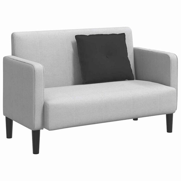 vidaXL R&uuml;ckenkissen Schwarz 60 x 50 cm Mikrofaserstoff