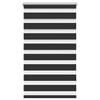 vidaXL Zebra-Rollo 90,9 x 150 cm, Stoffbreite 86,7 cm, schwarz
