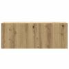 vidaXL 8-tlg. TV-Schrank-Set Wandmontage Artisan-Eiche Holzwerkstoff