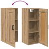 vidaXL Highboard Artisan-Eiche 34,5 x 34 x 180 cm Holzwerkstoff
