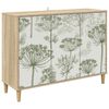 vidaXL Sideboard GOTHA Sonoma 102 x 33 x 75 cm Holzwerkstoff