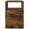 vidaXL Beistelltisch Ger&auml;ucherte Eiche 30,5 x 30 x 45 cm Holzwerkstoff