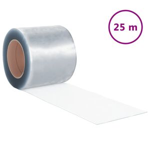 vidaXL Streifenvorhang Rolle PVC 1,6 mm x 200 mm 25m