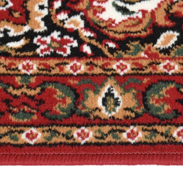 vidaXL Teppichl&auml;ufer BCF Orientalisch Rot 80x150 cm