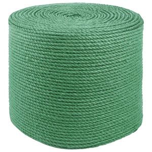vidaXL Juteseil Gr&uuml;n 100% Tossa Jute