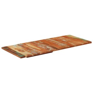 vidaXL Tischplatte Rechteckig 60x140 cm 25-27 mm Altholz Massiv