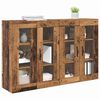vidaXL Wandschr&auml;nke 2 pcs Altholz 69,5 x 34 x 90 cm Holzwerkstoff